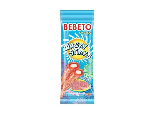 Bebeto Wacky Sticks Straw Vanilla