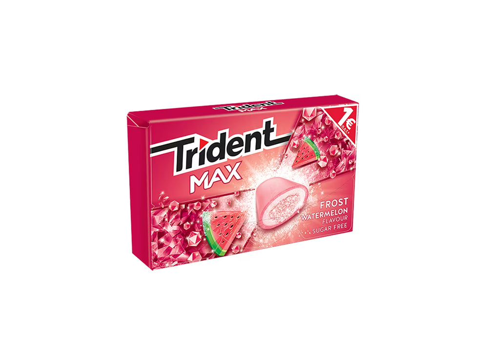 Trident Max Frost Sugar Free Watermelon