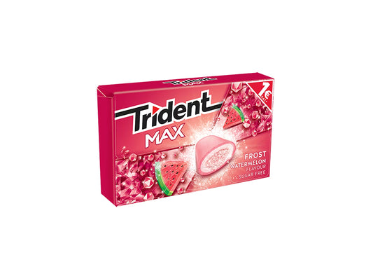 Trident Max Frost Sugar Free Watermelon