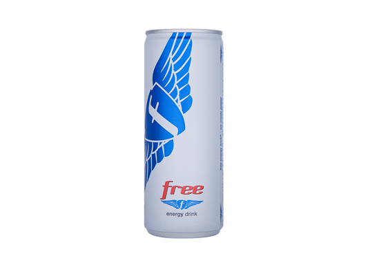 Free Energy Drink Can