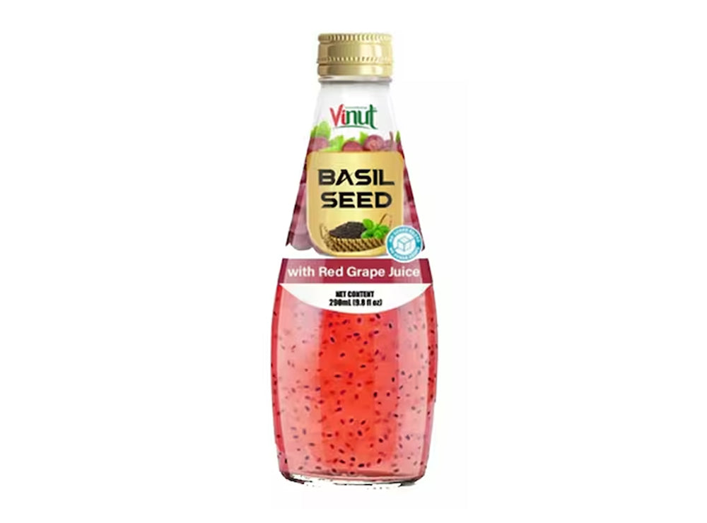 Vinut Basil Seed Red Grape Juice