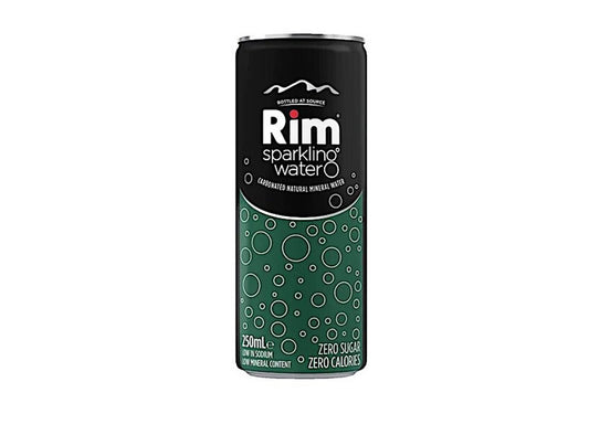 Rim Sparkling Water Can