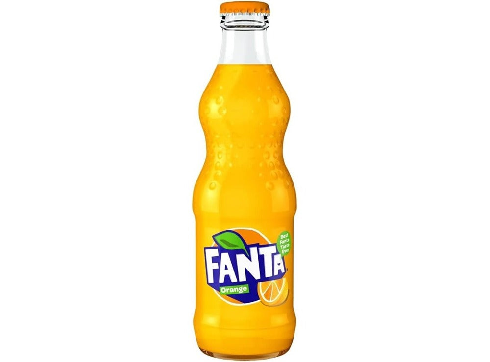 Fanta Orange Glass