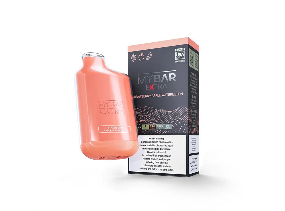 My Bar Extra Vape Strawberry Apple Watermelon