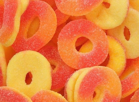 Sour Mini Peach Rings Jelly