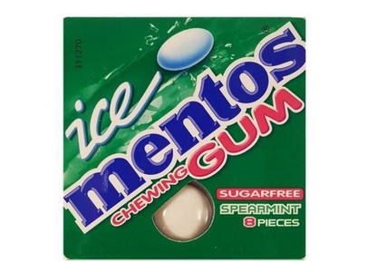 Mentos Chewing Gum Spearmint