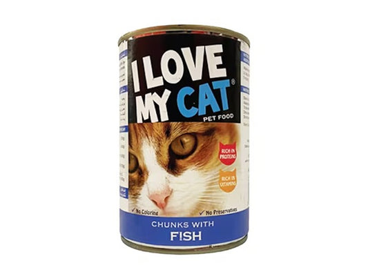I Love My Cat Pet Food Fish