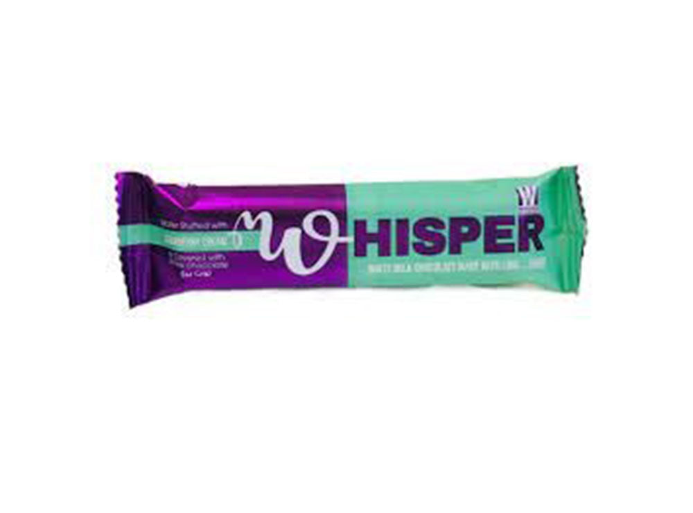 Whisper Cranberry Cream Covered With White Chocolate