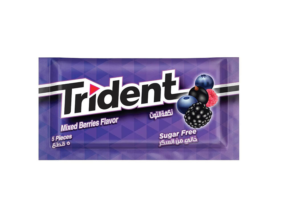Trident Mixed Berries Flavor