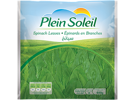 Plein Soleil Frozen Spinach Leaves
