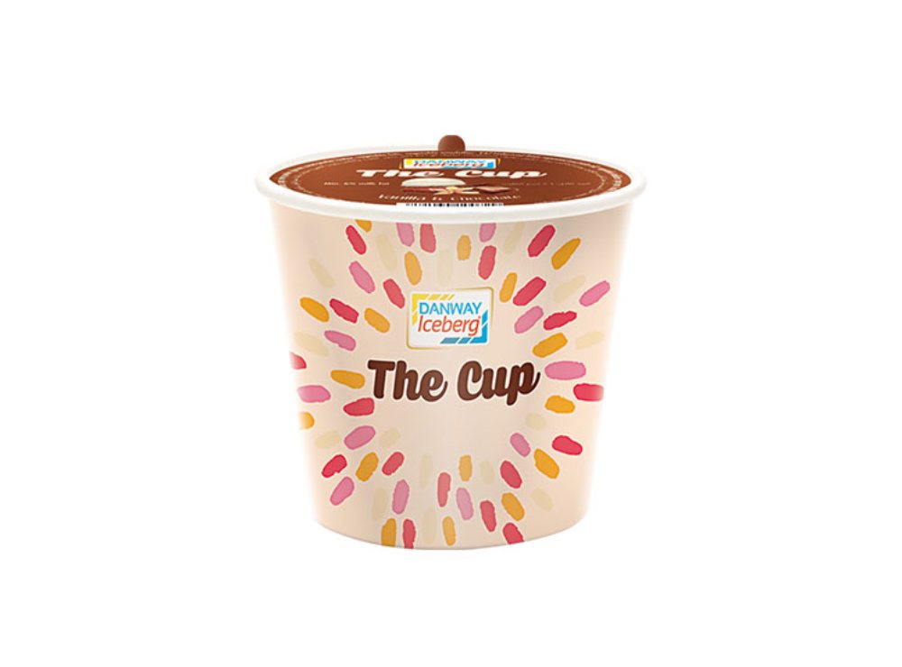 Danway Iceberg The Cup Vanilla And Chocolate Cup