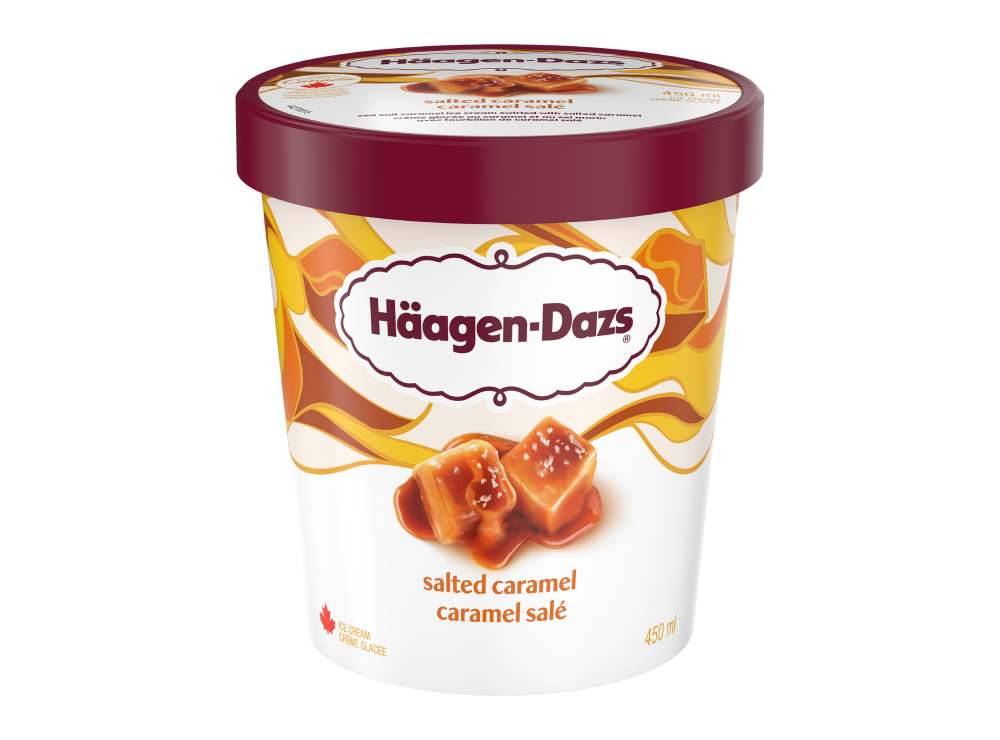 Haagen - Dazs Salted Caramel Ice Cream Cup