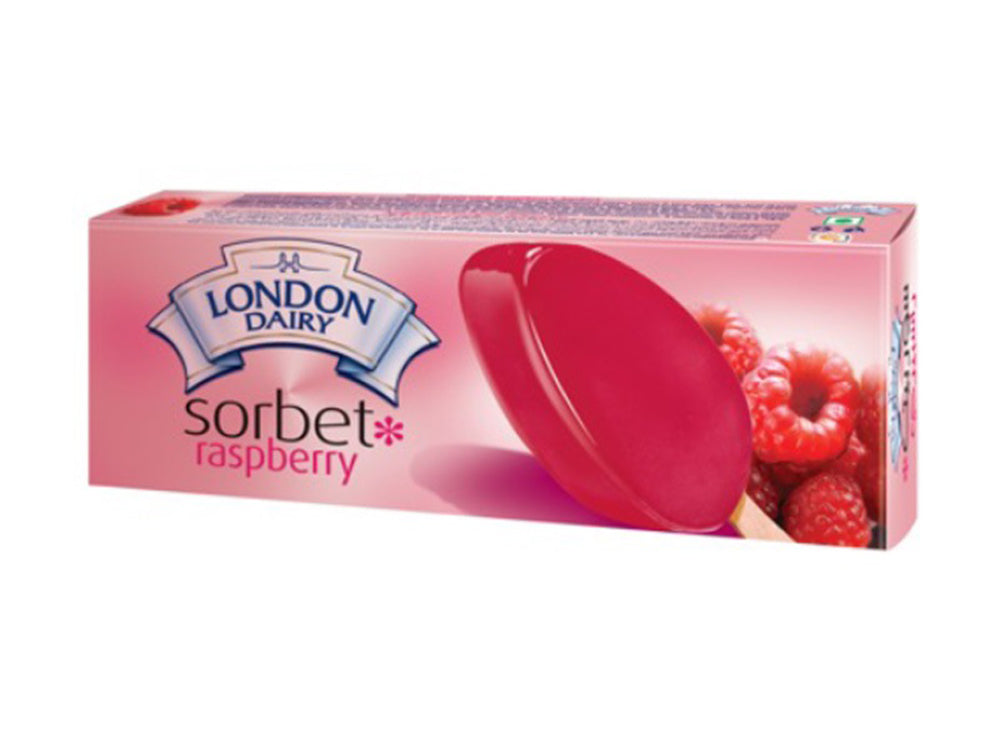 Lodon Dairy Raspberry Sorbet Ice Cream Stick