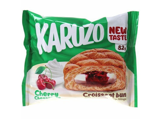 Karuzo Croissant Bun Cherry Cheese Cake
