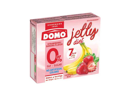 Domo Jelly Strawberry Diet