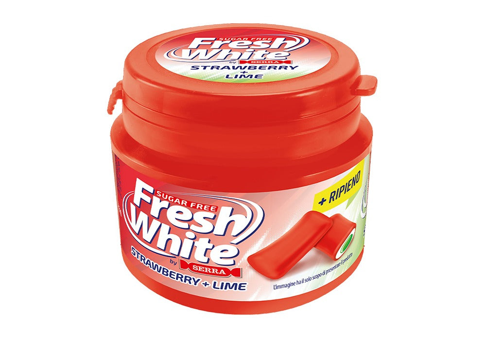 Fresh White Sugar Free Strawberry Plus Lime