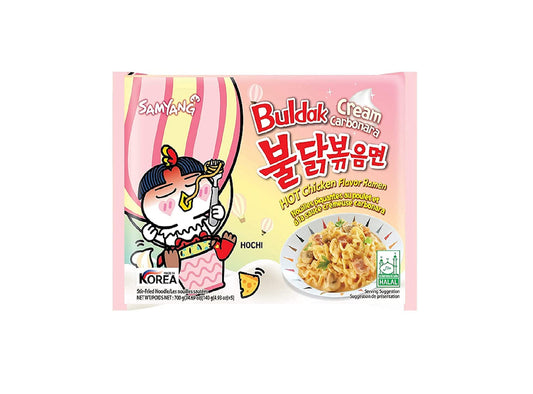 Buldak Hot Chicken Flavor Ramen Cream Carbonara  - Korean Indomie