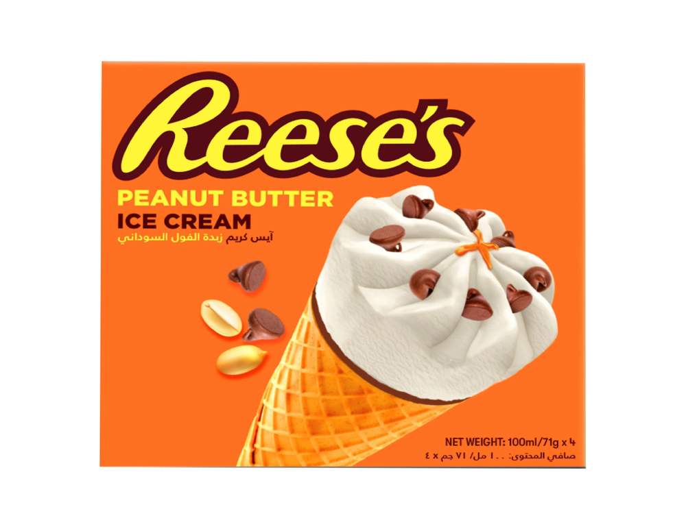 Reeses Peanut Butter Ice Cream Cone