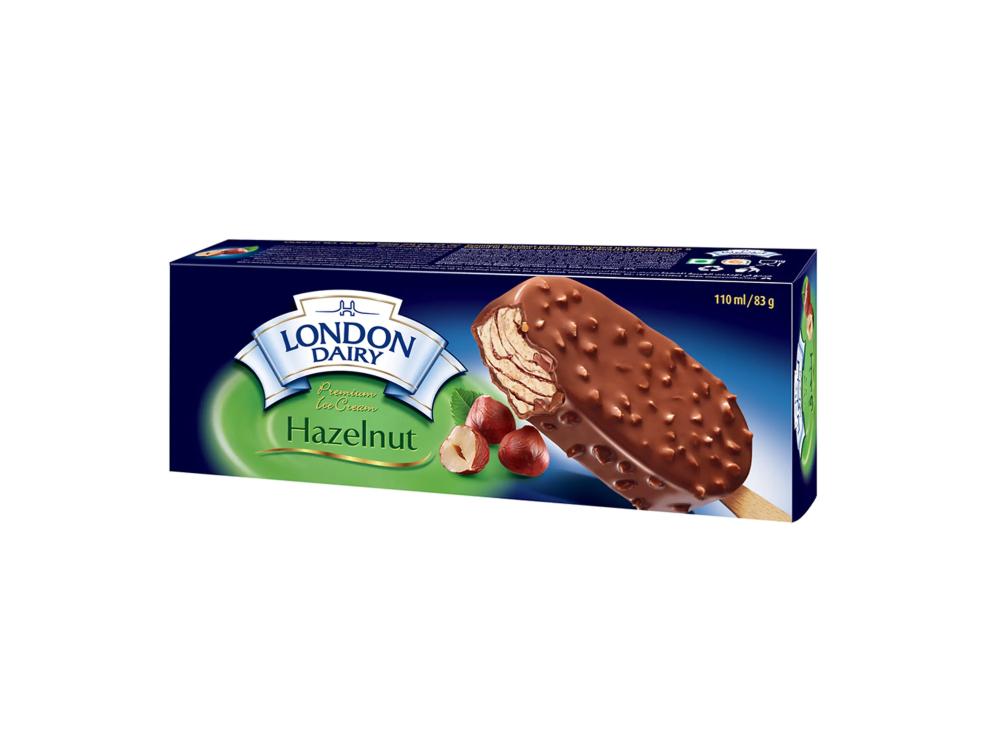 London Dairy Hazelnut Ice Cream Sticks