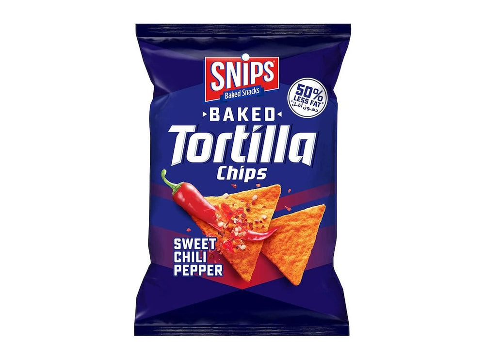 Baked Tortilla Chips Sweet Chili Pepper