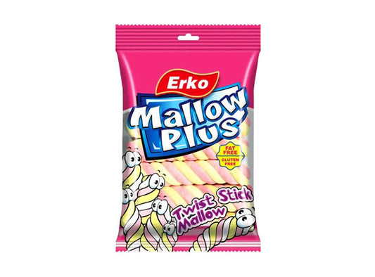 Erko Mallow Plus Twist Mallow Marshmellow Fat Free Gluten Free