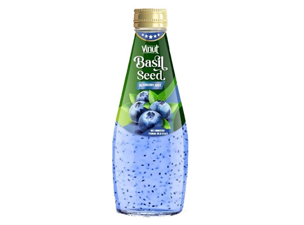 Vinut Basil Seed Blueberry Juice