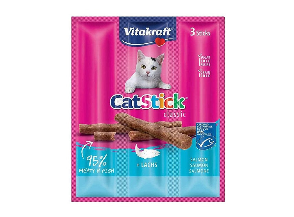 Vitakraft Cat Stick Classic 3 Flavour Turkey Fish