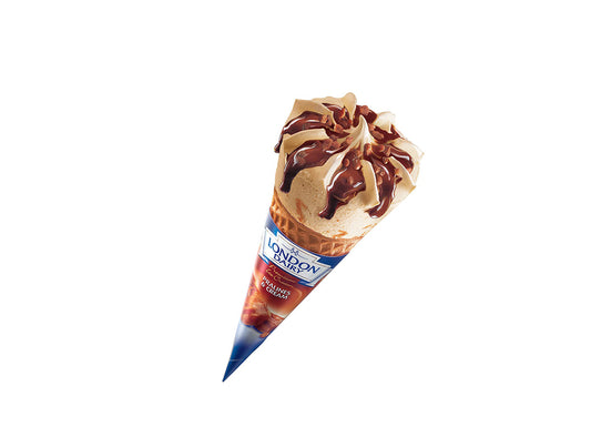 London Dairy Praline Cone Ice Cream