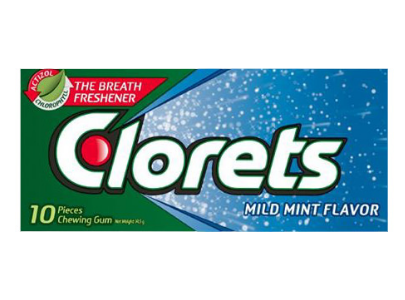 Clorets Mild Mint Chewing Gum