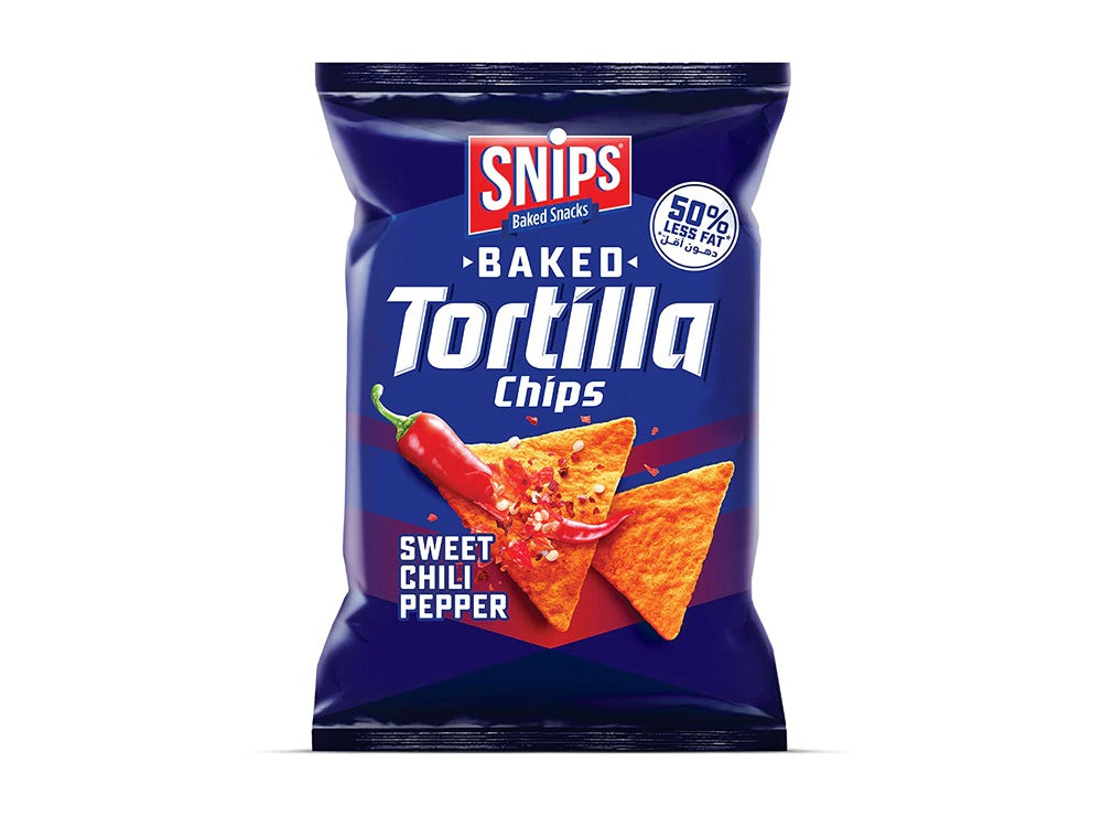 Snips Baked Tortilla Chips Sweet Chili Pepper