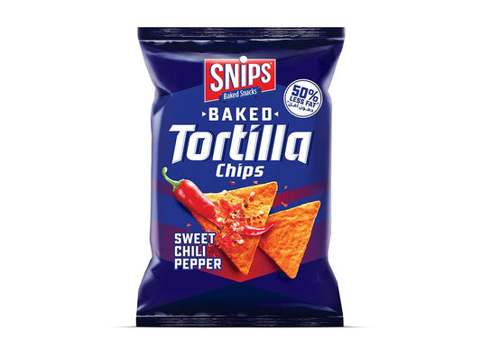 Snips Baked Tortilla Chips Sweet Chili Pepper
