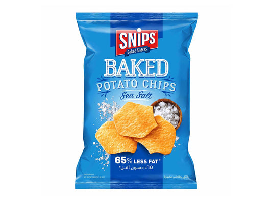 Snips Baked Potato Chips Sea Salt