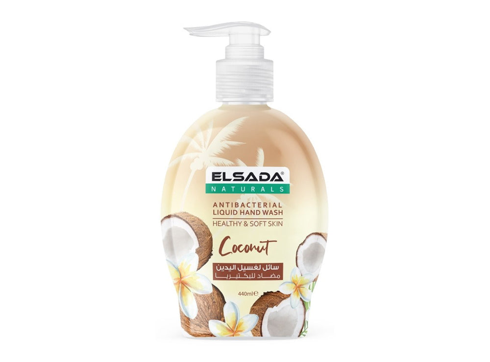 Elsada Antibacterial Liquid Hand Wash (Coconut)