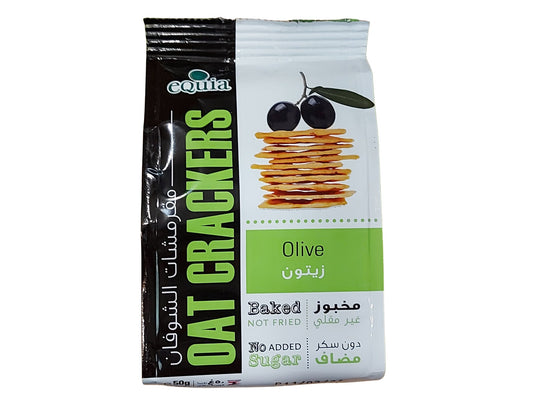 Equia Oat Crackers Olives