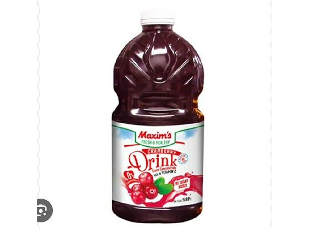 Maxims Cranberry Drink