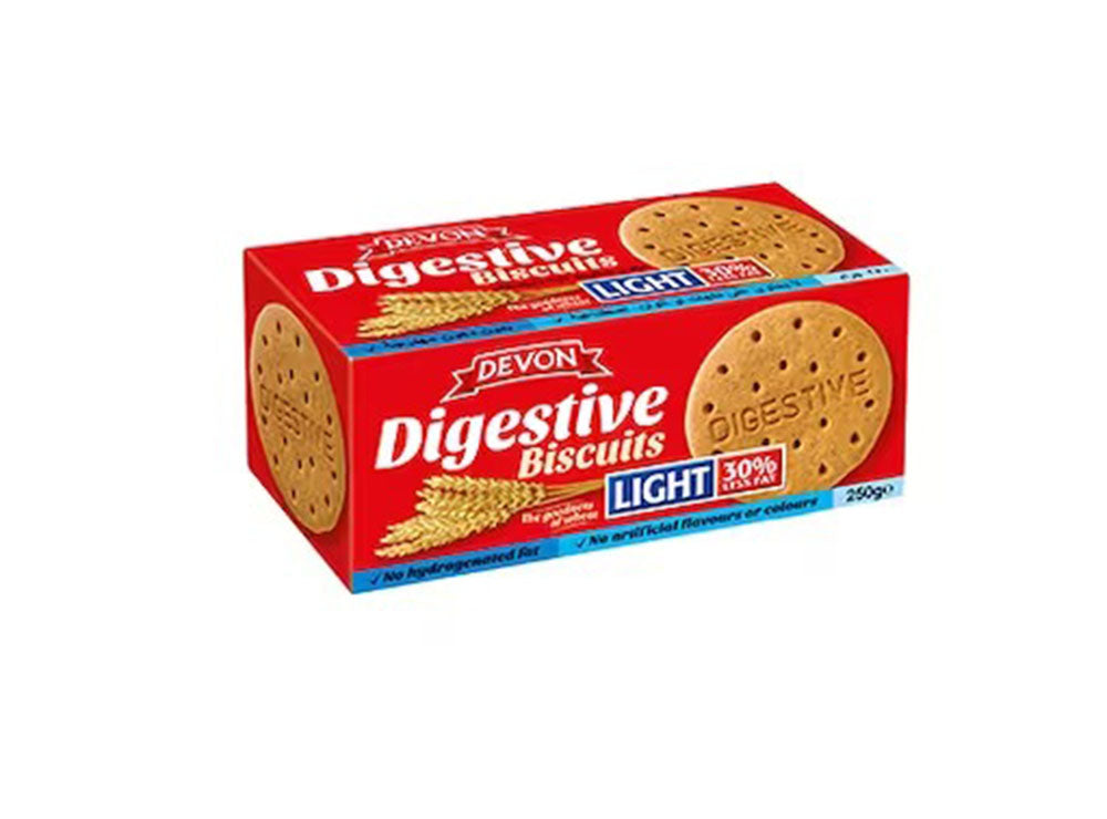 Devon Digestive Biscuits Light 30% Less Fat