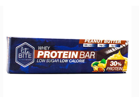 Lite Bite Whey Protein Bar Peanut Butter