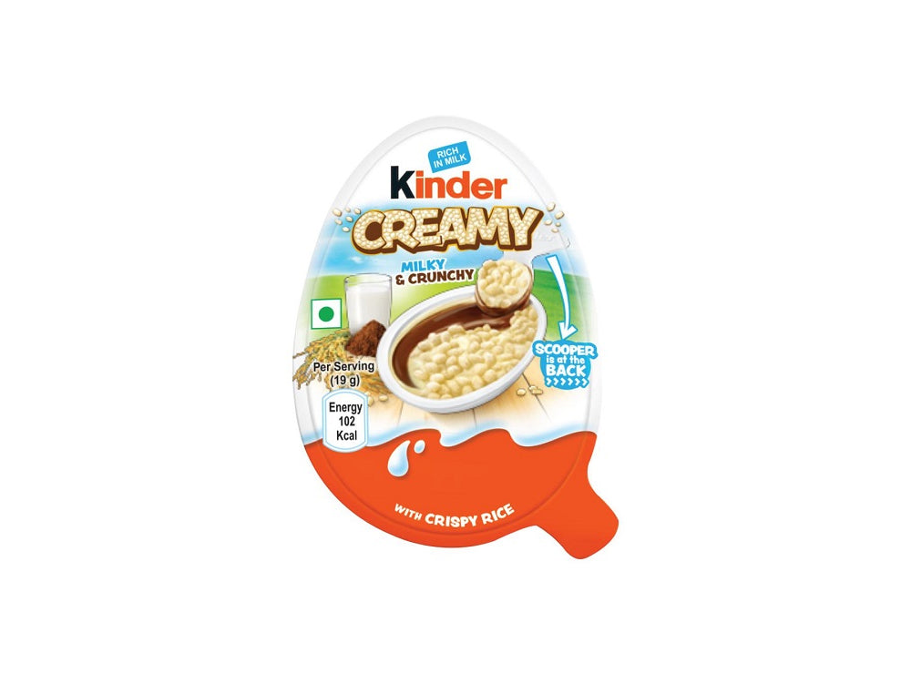 Kinder Creamy Half Egg