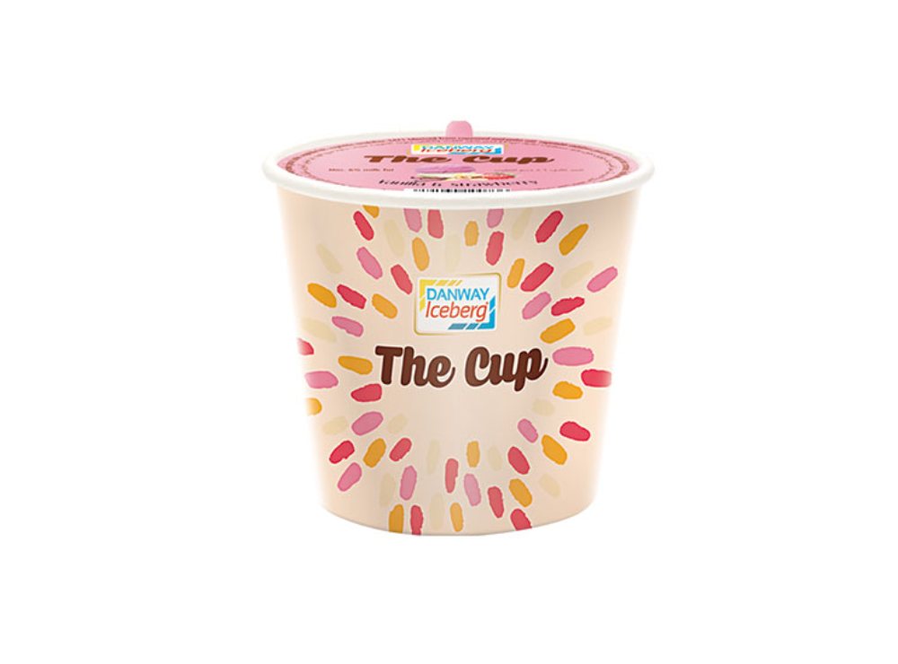 Danway Iceberg The Cup Vanilla And Strawberry Cup